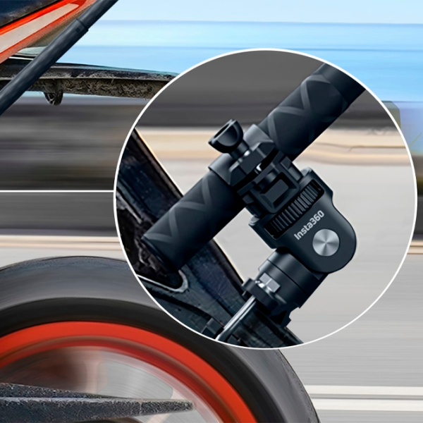 Fixator Insta360 Selfie Stick Ring Mount Black photo 5