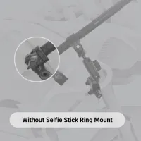 Fixator Insta360 Selfie Stick Ring Mount Black photo 6