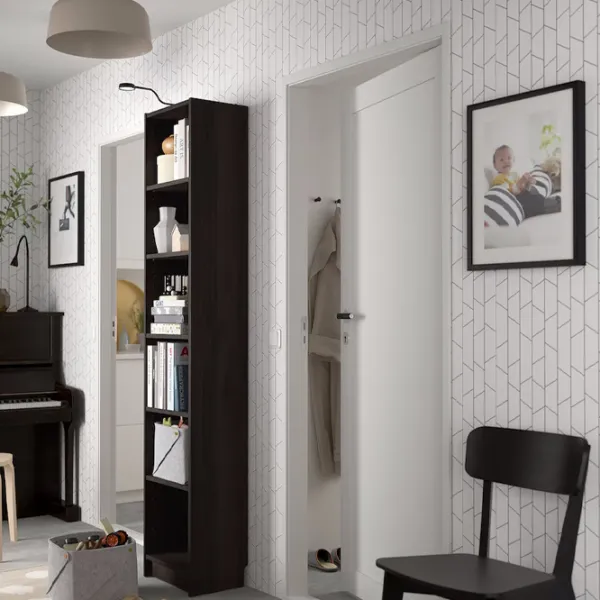 Стеллаж Ikea Billy  202 x 40 x 28см cm / ЛДСП / Темно-коричневого Дуба photo 3