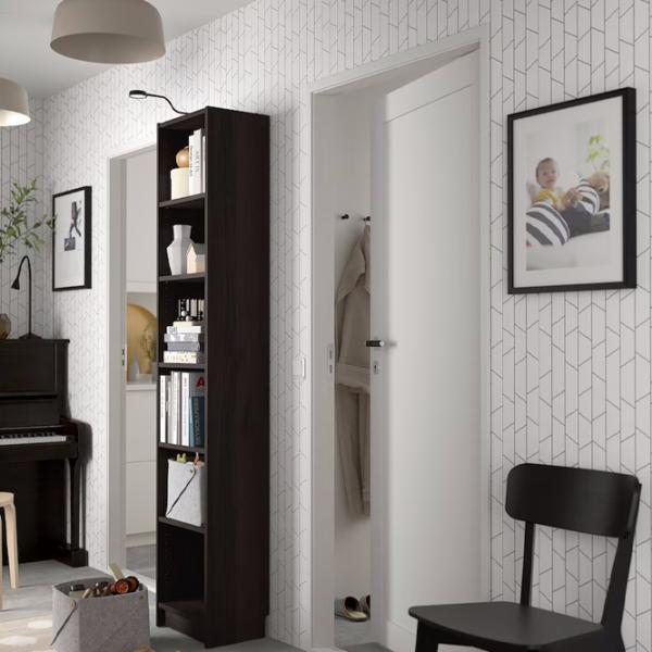 Стеллаж Ikea Billy  202 x 40 x 28см cm / ЛДСП / Темно-коричневого Дуба photo 3