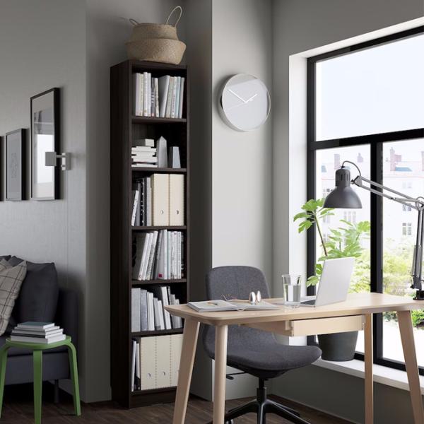 Стеллаж Ikea Billy  202 x 40 x 28см cm / ЛДСП / Темно-коричневого Дуба photo 4