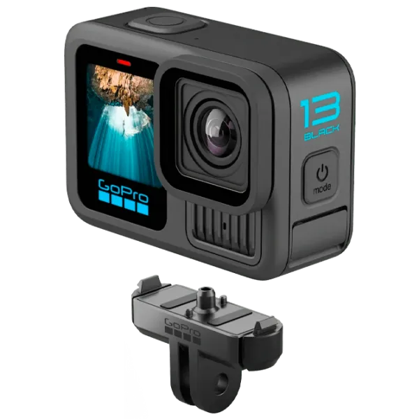 Fixator GoPro Magnetic Latch Mount H13B Black photo 1