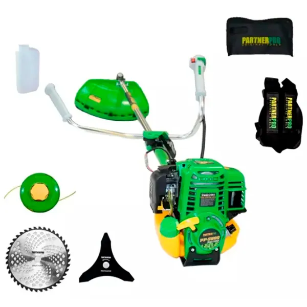 Триммер для травы Partenerpro PP5600  / Зеленый photo 1