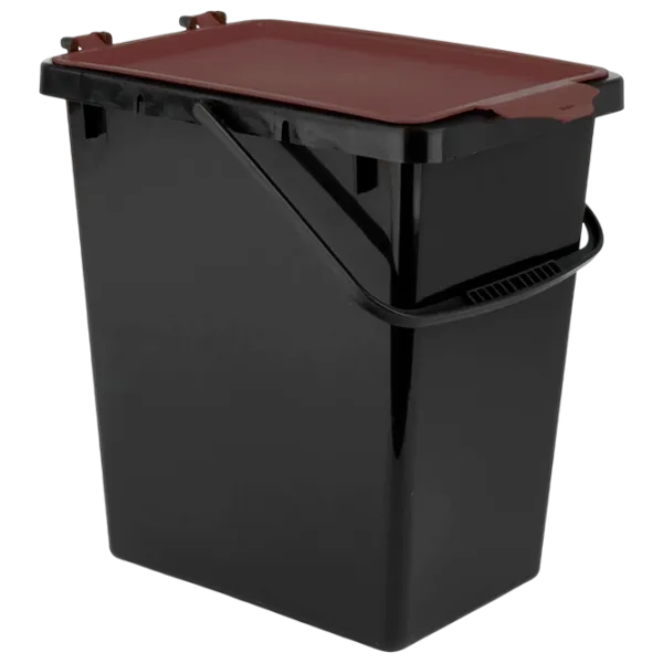 Coș de gunoi PPH Chadex 1269039 11l / Plastic / Black Brown photo 1 Coș de gunoi PPH Chadex 1269039 11l / Plastic / Black Brown photo 1
