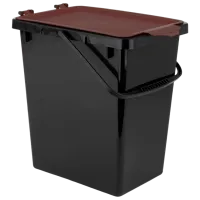 Мусорное ведро PPH Chadex 1269039 11л / Пластик / Black Brown