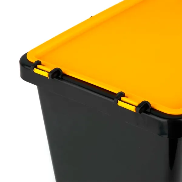 Coș de gunoi PPH Chadex 1269040 11l / Plastic / Black Yellow photo 5 Coș de gunoi PPH Chadex 1269040 11l / Plastic / Black Yellow photo 5