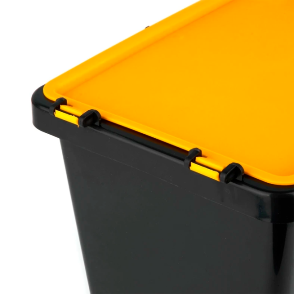 Coș de gunoi PPH Chadex 1269040 11l / Plastic / Black Yellow photo 5 Coș de gunoi PPH Chadex 1269040 11l / Plastic / Black Yellow photo 5