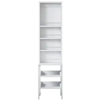 Стеллаж Mirage Meble BJ147 141.8 x 35 x 40см cm / ЛДСП / White photo 5