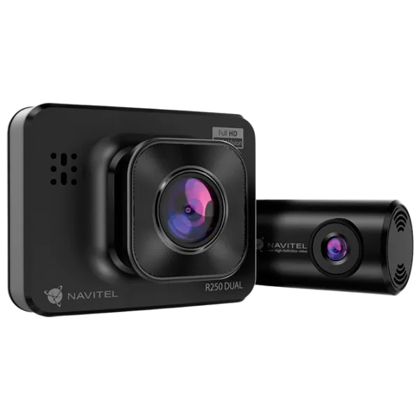 Видеорегистратор Navitel R250 Dual TFT/ Черный photo 1