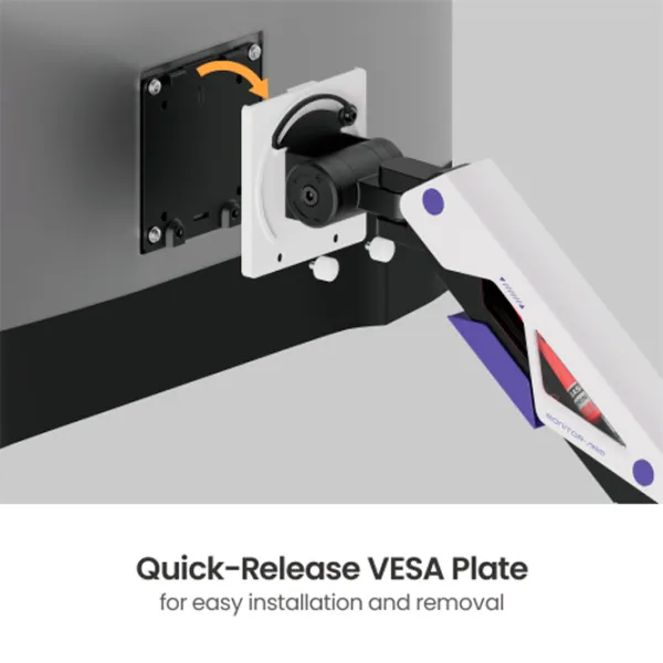 Кронштейн для монитора LUMI LDT95-C024UCP VESA 100 x 200 мм/ Черный photo 4