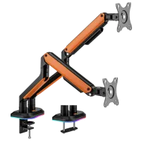 Suport pentru monitor LUMI LDT63-C024GL VESA 100 x 100 mm/ Black Orange