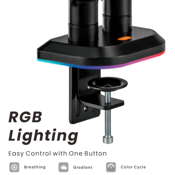 Кронштейн для монитора LUMI LDT63-C024GL VESA 100 x 100 мм/ Black Orange photo 2
