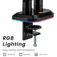 Кронштейн для монитора LUMI LDT63-C024GL VESA 100 x 100 мм/ Black Orange photo 2