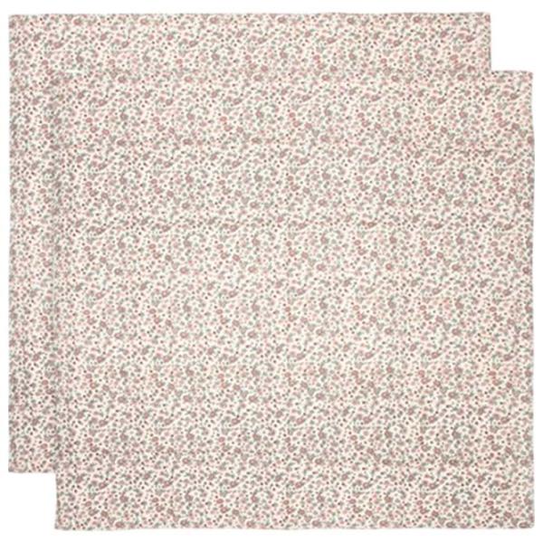 Пеленки Jollein Retro Flowers  / Розовый photo 1