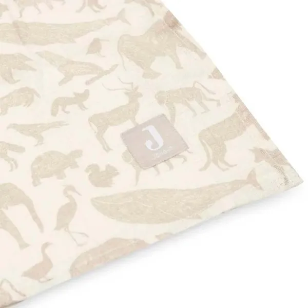 Пеленки Jollein Animals Nougat  / Бежевый photo 3
