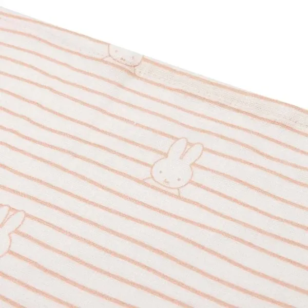 Пеленки Jollein Miffy Stripe Biscuit  / Бежевый photo 2