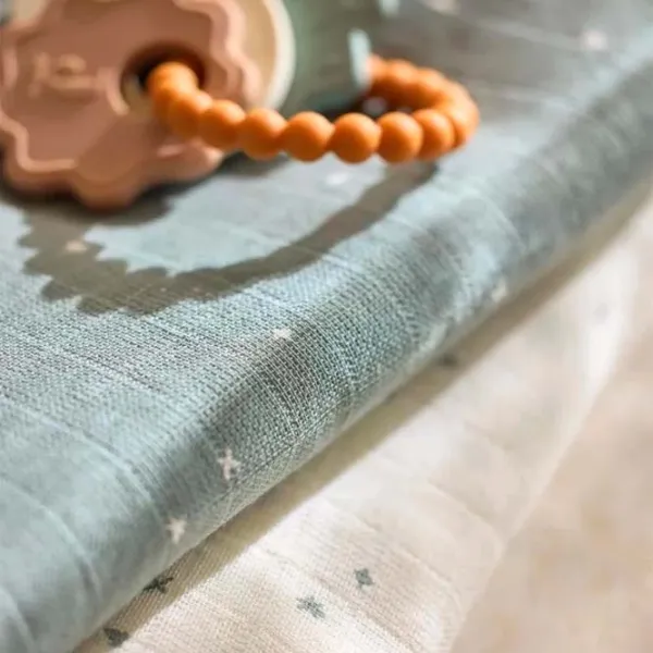 Пеленки Jollein Twinkling Sea Green  / Зеленый photo 4