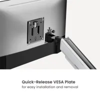 Кронштейн для монитора LUMI LDT93-C024L VESA 100 x 100 мм/ Белый photo 3