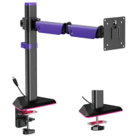 Suport pentru monitor LUMI LDT89-C012L VESA 100 x 100 mm/ Black Purple