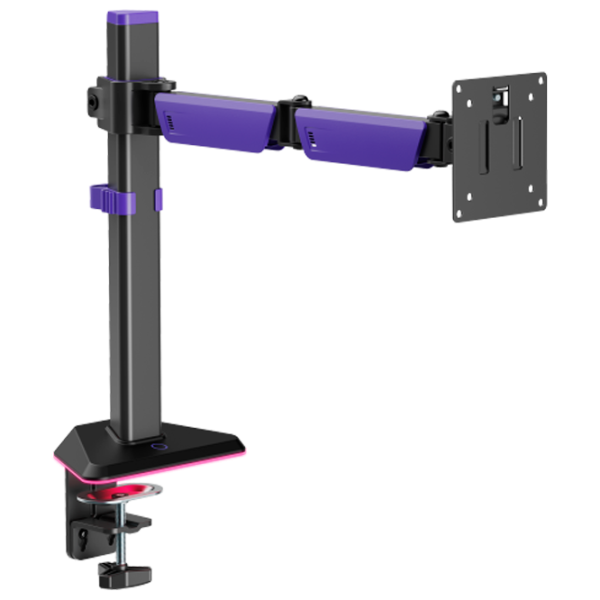Suport pentru monitor LUMI LDT89-C012L VESA 100 x 100 mm/ Black Purple photo 2