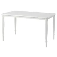 Обеденные стол со стульями Ikea Danderyd/Ingolf Прямоугольная / МДФ / Белый photo 2
