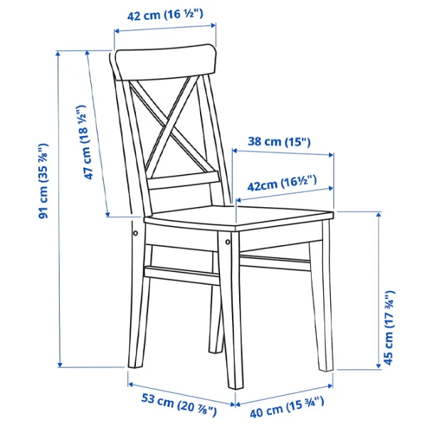 Set masă și scaune Ikea Danderyd/Ingolf Dreptunghiulară / MDF / White photo 5 Set masă și scaune Ikea Danderyd/Ingolf Dreptunghiulară / MDF / White photo 5
