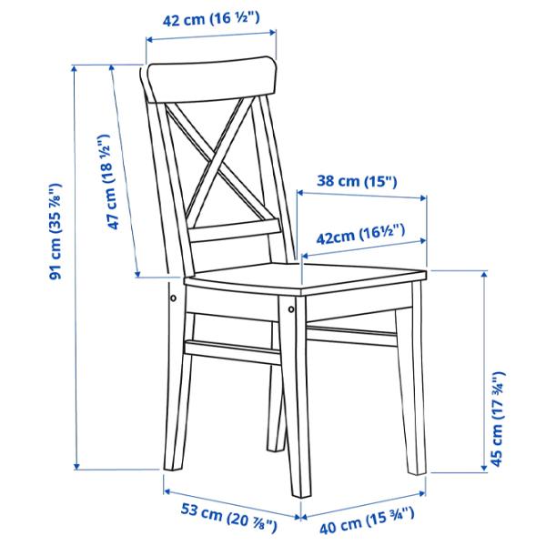 Set masă și scaune Ikea Danderyd/Ingolf Dreptunghiulară / MDF / White photo 5 Set masă și scaune Ikea Danderyd/Ingolf Dreptunghiulară / MDF / White photo 5