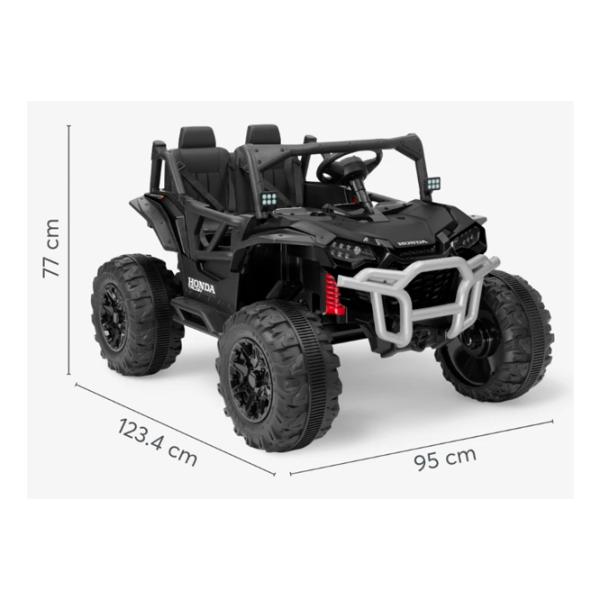 ATV pentru copii Kikka Boo Honda  / 3+ / 3 km/h / Green photo 7