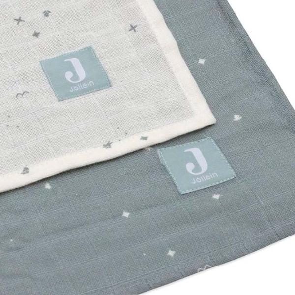 Пеленки Jollein Twinkling Sea Green  / Зеленый photo 5