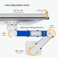 Кронштейн для монитора LUMI LDT101-C012 VESA 100 x 200 мм/ Разноцветный photo 6