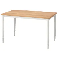 Обеденные стол со стульями Ikea Danderyd/Ingolf/Hallarp Прямоугольная / МДФ / Белый photo 2