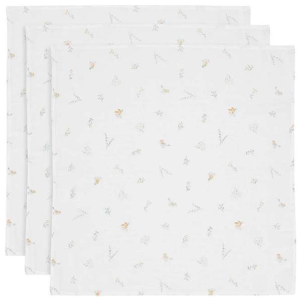 Пеленки Jollein Lovely Birds  / Белый photo 1
