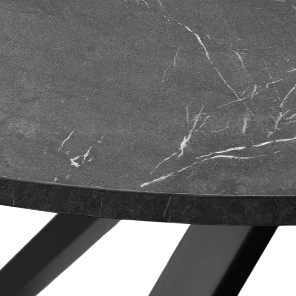 Set masă și scaune Ikea Mariedamm/Tobias Rotundă / PAL / Black marble imitation photo 4 Set masă și scaune Ikea Mariedamm/Tobias Rotundă / PAL / Black marble imitation photo 4