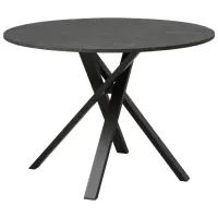 Set masă și scaune Ikea Mariedamm/Tobias Rotundă / PAL / Black marble imitation photo 9