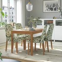 Set masă și scaune Ikea Ekedalen/Bergmund/Fagelfors Dreptunghiulară / PAL / Oak photo 7