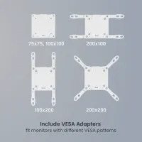 Кронштейн для монитора LUMI LDT101-C012P VESA 100 x 200 мм/ Разноцветный photo 5