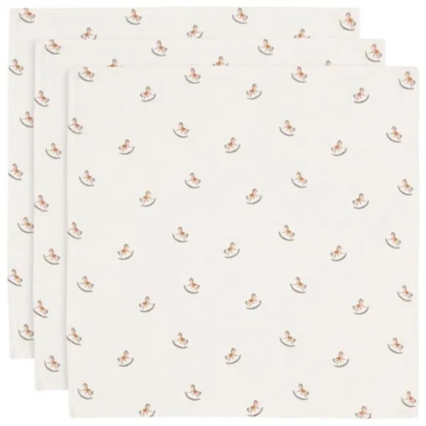Пеленки Jollein Miffy Stripe Navy  / Бежевый photo 1