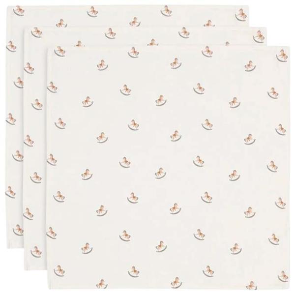 Пеленки Jollein Miffy Stripe Navy  / Бежевый photo 1