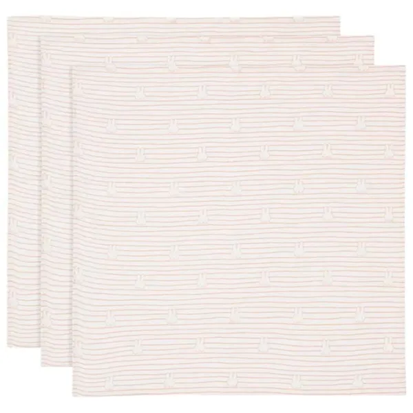 Пеленки Jollein Miffy Stripe Biscuit  / Бежевый photo 1