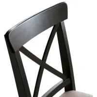 Set masă și scaune Ikea Danderyd/Ingolf/Nolhaga Dreptunghiulară / PAL / Black photo 5