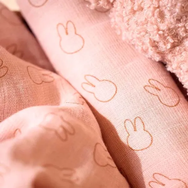 Пеленки Jollein Miffy Silhouettes Wild Rose  / Розовый photo 4