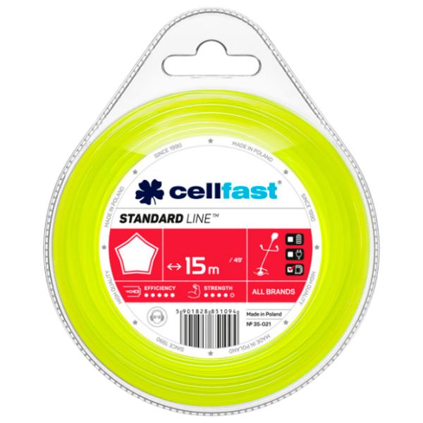 Леска для триммера Cellfast 42921 Nailon / / 15 м photo 1
