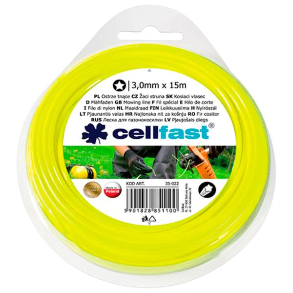 Леска для триммера Cellfast 42922 Nailon / / 15 м photo 1