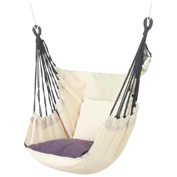 Стул-гамак 4Life Armchair  120 кг / Textil / Бежевый photo 1