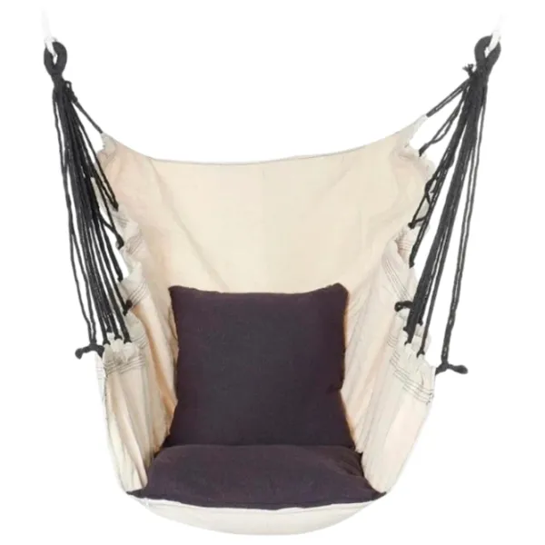 Стул-гамак 4Life Armchair  120 кг / Textil / Бежевый photo 3