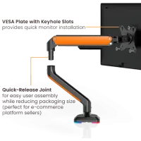 Кронштейн для монитора LUMI LDT63-C012GL VESA 100 x 100 мм/ Разноцветный photo 5