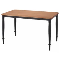 Set masă și scaune Ikea Danderyd/Ebbalycke/Idekulla Dreptunghiulară / PAL / Black photo 2