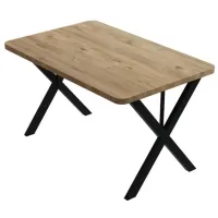 Set masă și scaune Prestige X Leg Dreptunghiulară / PAL / Pine photo 3