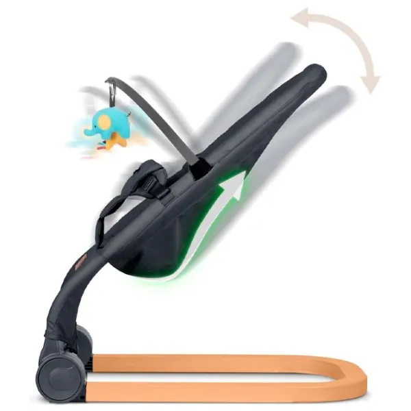Leagăn pentru bebeluși Ricokids Nukido NK-52 (NK-52) 9 kg/ Anthracite photo 5 Leagăn pentru bebeluși Ricokids Nukido NK-52 (NK-52) 9 kg/ Anthracite photo 5