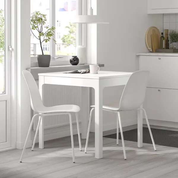 Set masă și scaune Ikea Ekedalen/Lidas Dreptunghiulară / PAL / White photo 2 Set masă și scaune Ikea Ekedalen/Lidas Dreptunghiulară / PAL / White photo 2